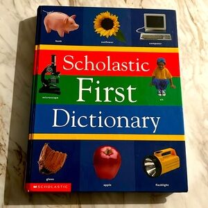 Scholastic First Dictionary Hardcover Book EXC